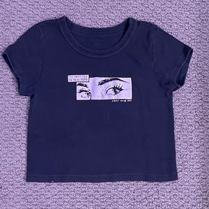 Ashlyn I’ll meet you in New York baby tee